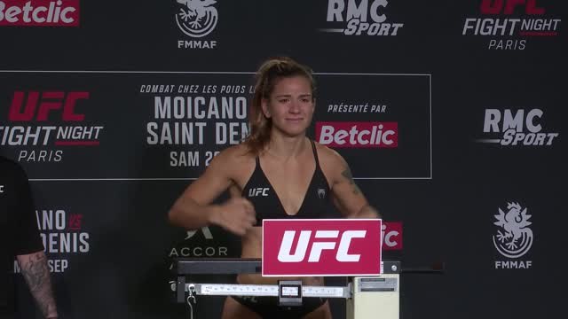 UFC Paris 3 - Les images glaçantes de la pesée ratée de Perez