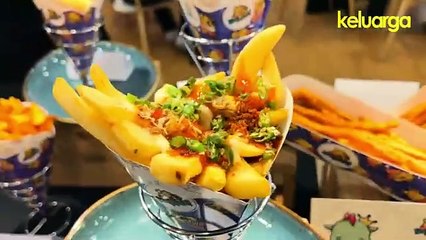Nikmati kentang goreng dari pelbagai negara, hanya di Kiddytopia