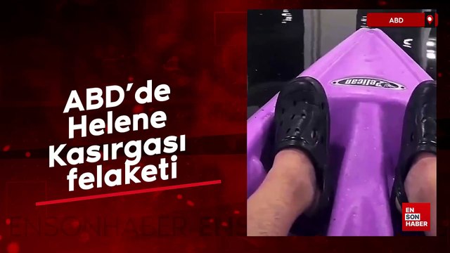 ABD'de Helene Kasırgası felaketi