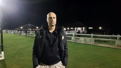 Walsham-le-Willows joint boss Chay Budd reacts to Suffolk Premier Cup defeat to AFC Sudbury