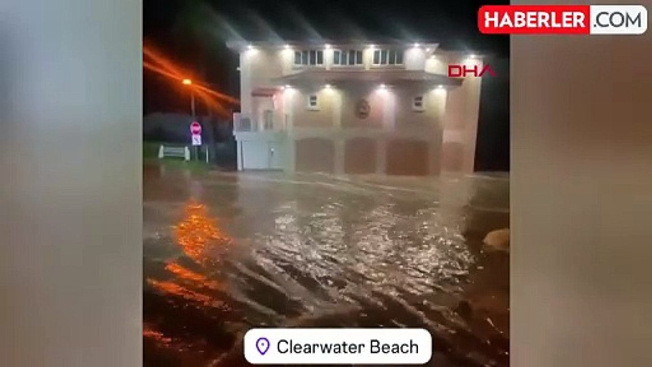 Helene Kasırgası, Florida'yı vurdu! OHAL ilan edildi