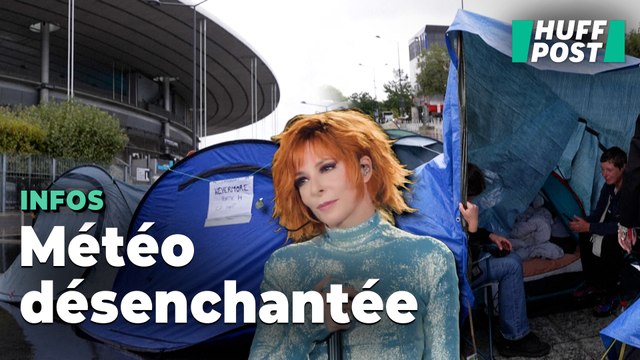 Pour le concert de Mylène Farmer au stade de France, ses fans ont campé pendant des jours sous la pluie