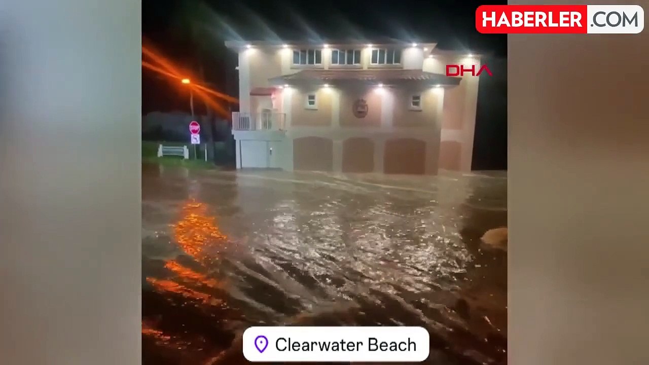 Helene Kasırgası, Florida'yı vurdu! OHAL ilan edildi