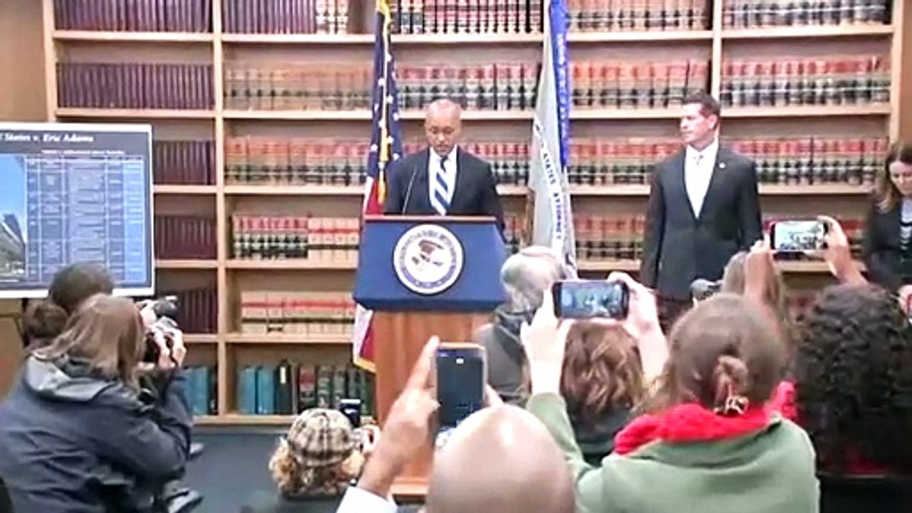 Korruptionsanklage gegen New Yorks Bürgermeister Adams