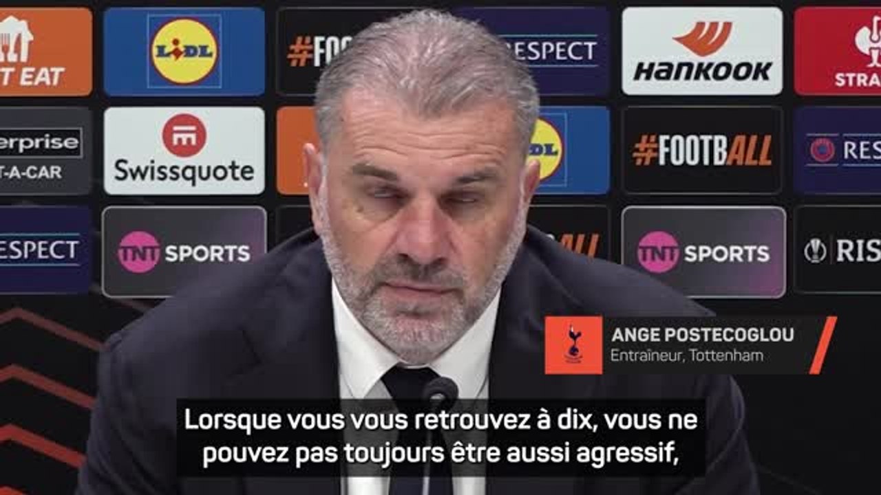 Tottenham - Postecoglou : “Nous voulons être une équipe qui relève tous les défis”