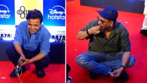 Taaza Khabar 2 Screening: Rajpal Yadav's Arrival & Mukesh Chhabra's Unique Andaz Of Eating Samosa!