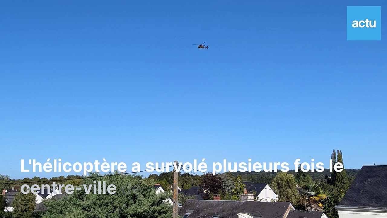 Sarthe : que faisait cet hélicoptère de combat au dessus du centre-ville de La Flèche