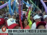 Trujillanos marchan en celebración de los 2 meses de la victoria del Pdte. Nicolás Maduro el 28-J