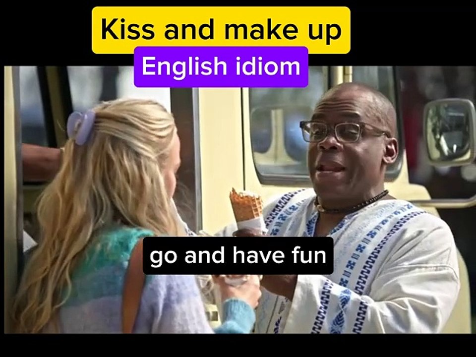 Kiss and make up