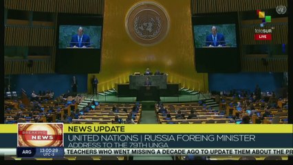 Lavrov: The West wants to transform the UN as a tool for its own purposes
