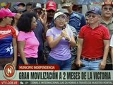 Yaracuy | Habitantes se movilizan en respaldo al presidente Nicolás Maduro a 2 meses de la victoria