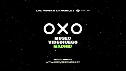Avande de OXO Museo del Videojuego Madrid