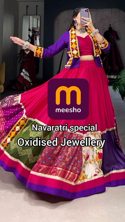 Navaratri special chaniyacholi design