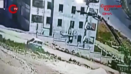 İnşaat işçisinin öldüğü vinç kazasının görüntüleri ortaya çıktı