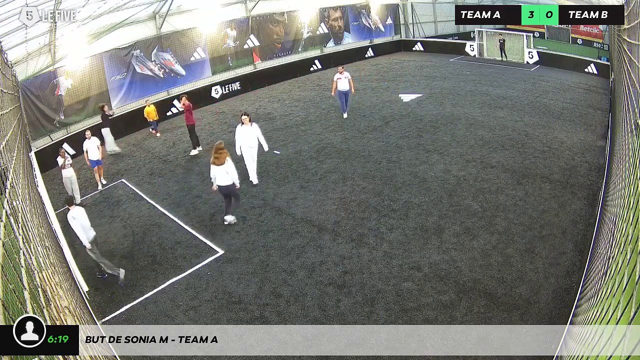 But de Sonia M - Team A