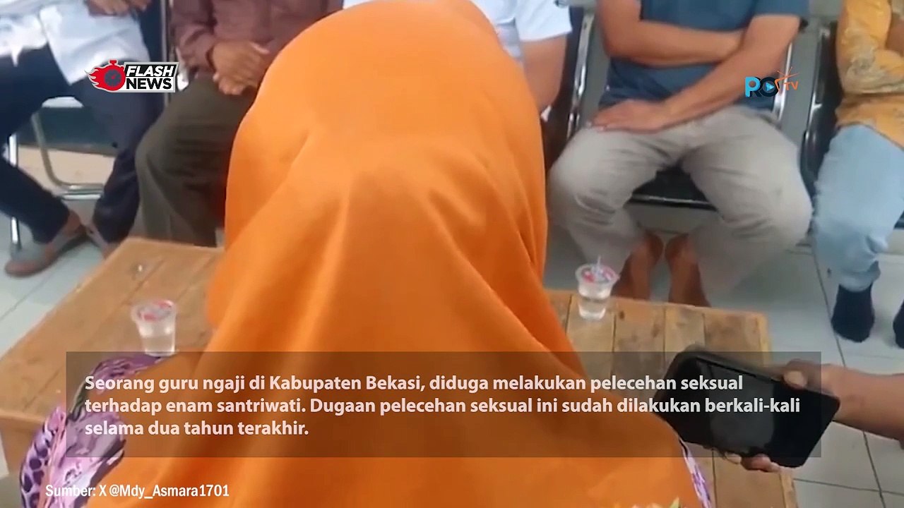 Viral!! Guru Ngaji di Bekasi Diduga Lakukan Pelecehan ke 6 Santriwati Selama 2 Tahun