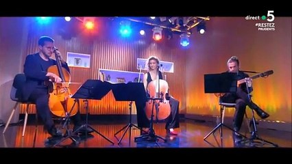 Le live : Ophélie Gaillard « Concerto pour violoncelle RV416 » de Vivaldi - C à Vous - 27/05/2020