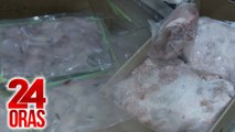 P200M halaga ng frozen meat, seafood at exotic food tulad ng palaka, kinumpiska | 24 Oras