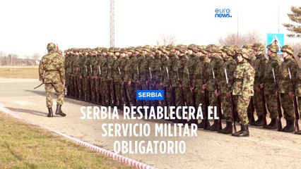 Serbia recuperará el servicio militar obligatorio tras abolirlo en 2011