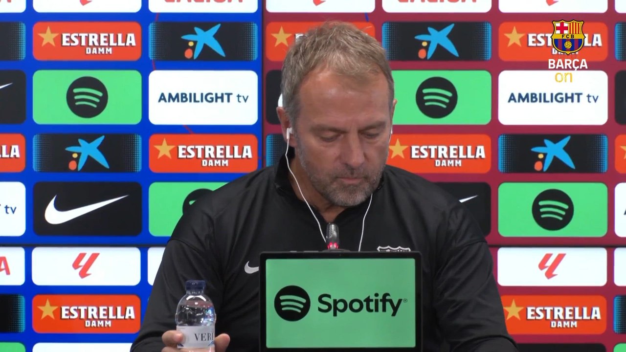 HANSI FLICK, rueda de prensa COMPLETA | OSASUNA vs. FC BARCELONA