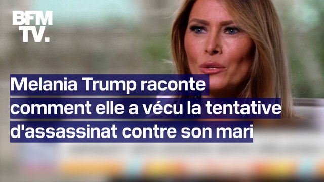J'ai couru vers la télévision : Melania Trump raconte comment elle a vécu la tentative d'assassinat contre son mari