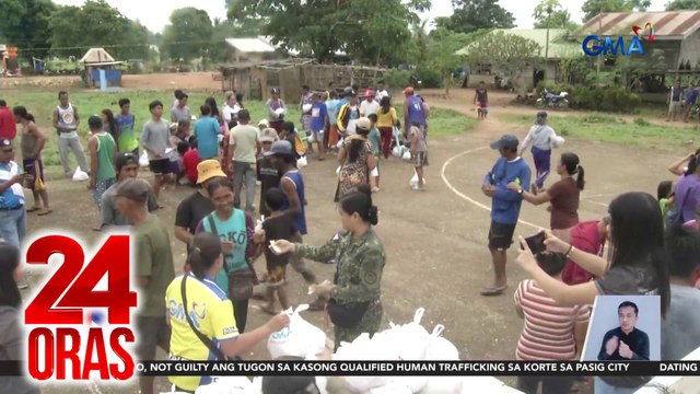 Mahigit 3,000 tao sa Taytay, Palawan nakatanggap ng food packs mula sa GMAKF | 24 Oras