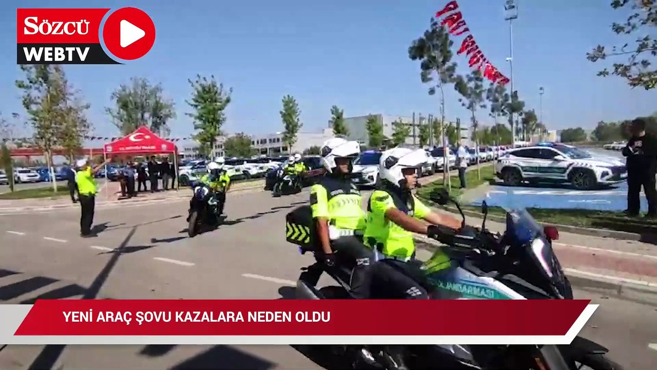 Yeni araç şovu kazalara neden oldu