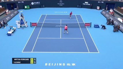 Pékin - Perricard n’a pas fait le poids face à Alcaraz