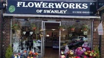 Flowerworks of Swanley owner Michelle Avery speaking about the business