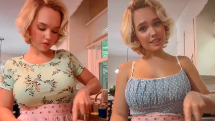 Trad wife celebrates being subservient to her husband and tells critics it’s ‘her choice’