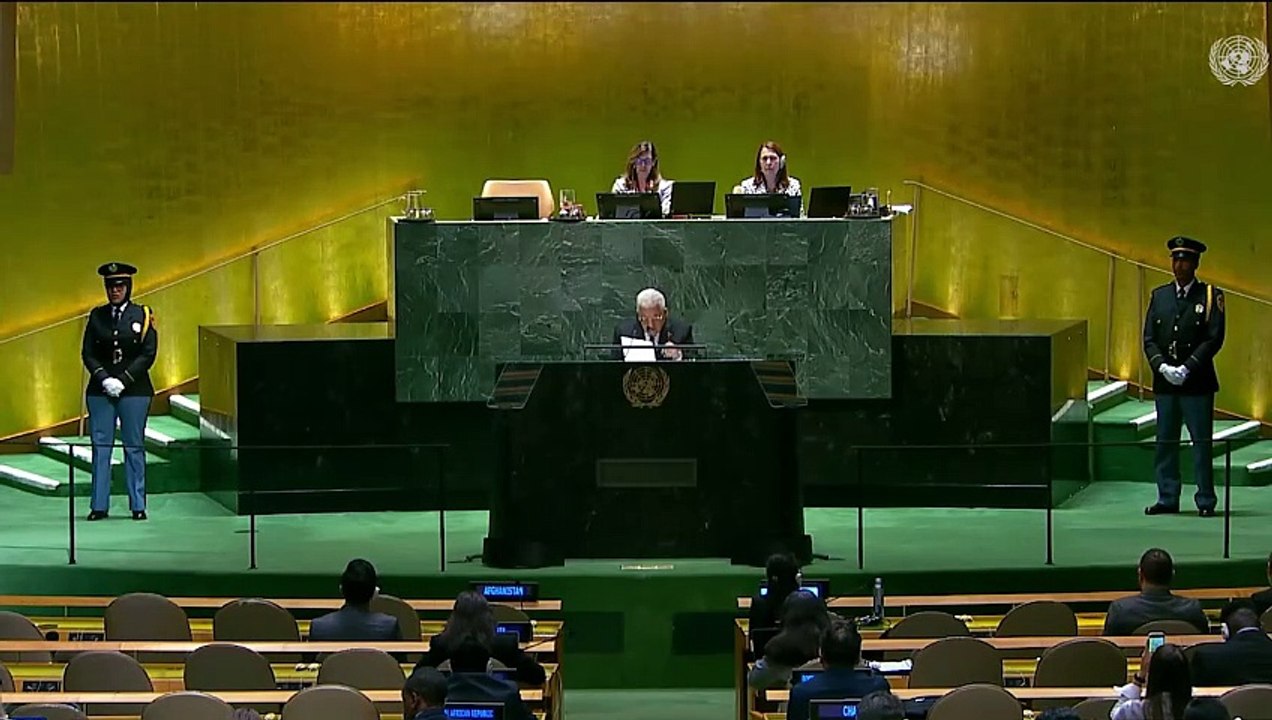 Abbas pidió que se deje de enviar armas a Israel