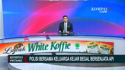 Pulang Jemput Anak, Polisi Bersama Anak Istri di Lampung Pergoki dan Kejar 2 Begal Motor Bersenjata