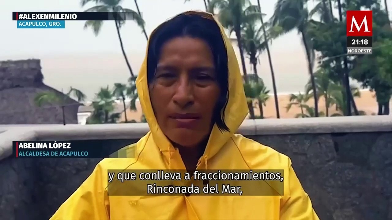 El huracán 'John' causó daños en las reconstrucciones de Acapulco a 11 meses del paso de Otis