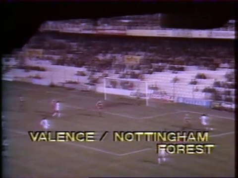 VALENCE - NOTTINGHAM.FOREST - 1980 - SAISON 1980/1981 -