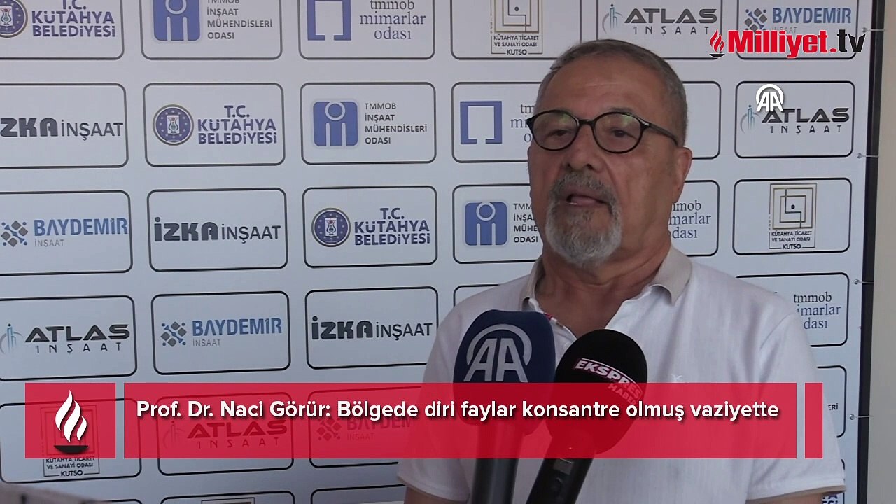 Naci Görür uyardı: Bölgede diri faylar konsantre olmuş vaziyette