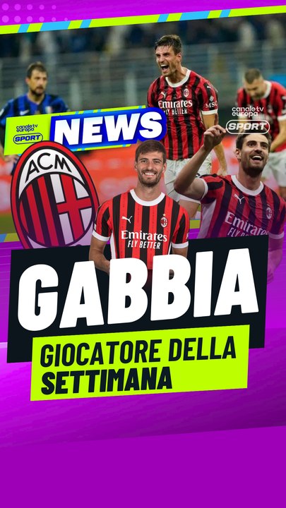 Difensore della settimana di #SerieA: Matteo Gabbia