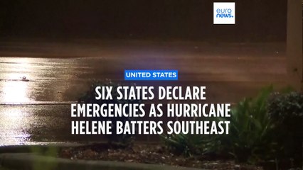 At least five dead as hurricane Helene rips through southeastern USA