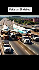 Shifting Airplanes By Road