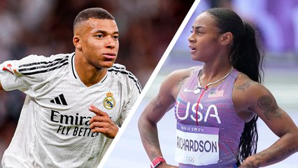 ¿Mbappé podría vencer a Sha'Carri Richardson en una carrera de 100 metros planos?