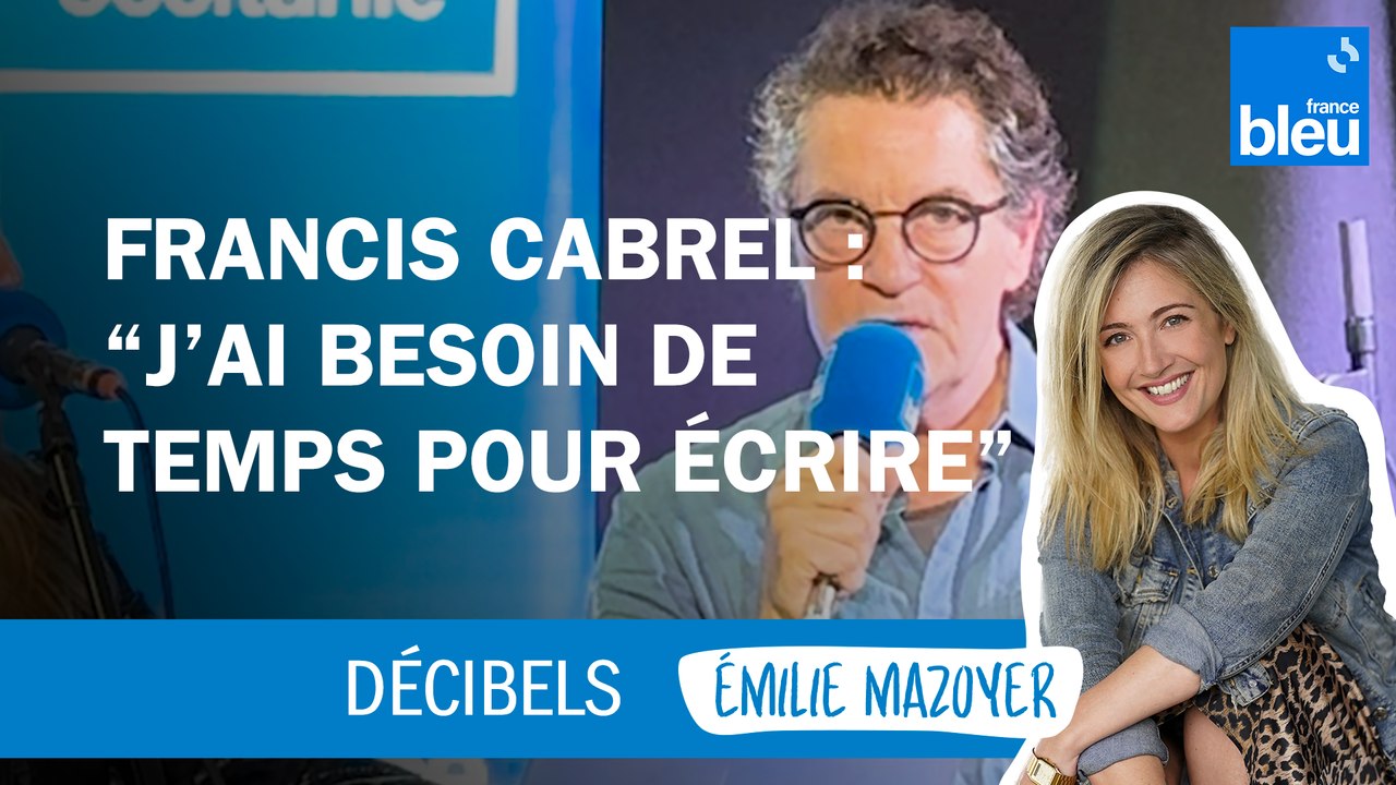 Francis Cabrel : "Je vais s'en doute m'arrêter assez longtemps"