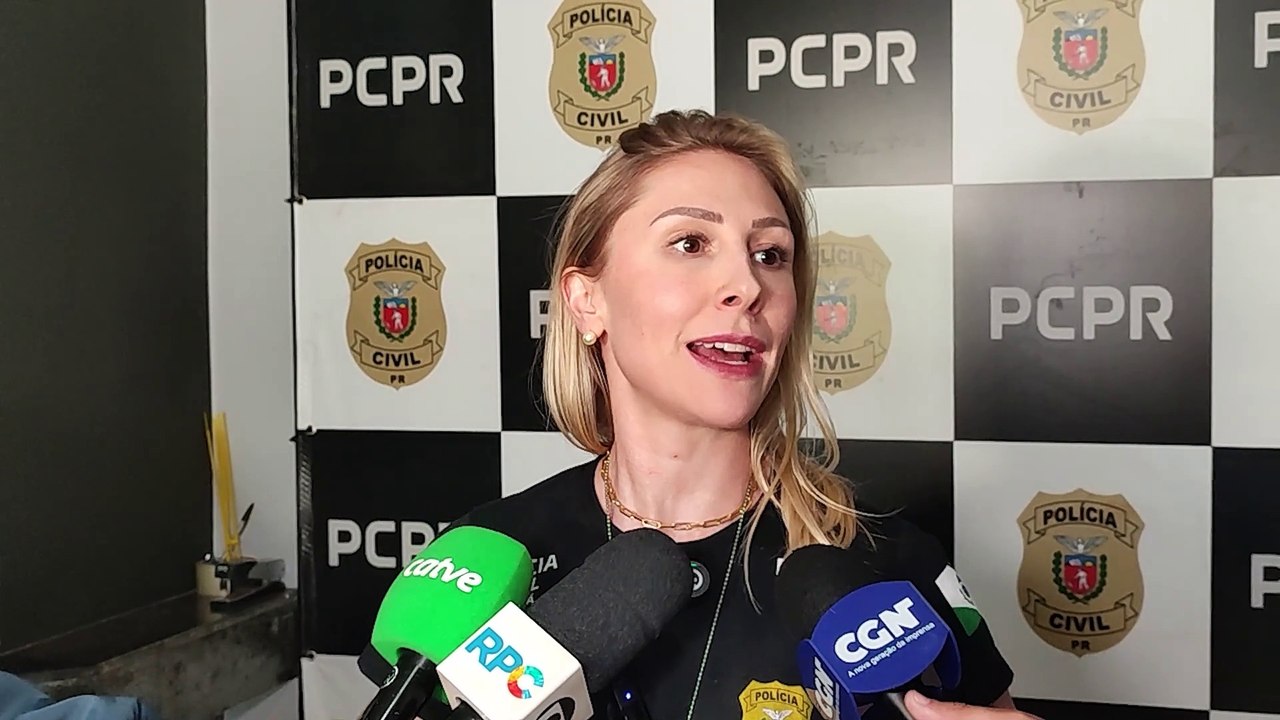Delegada fala sobre operação que combate o tráfico de drogas em Cascavel