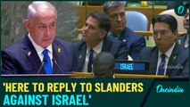 Israeli PM Benjamin Netanyahu Rips Apart Iran in Fiery UN Speech, Vows To Eliminate Hamas| Watch