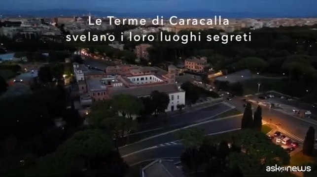 Tornano le serate alle Terme di Caracalla, giochi di luce sull'acqua