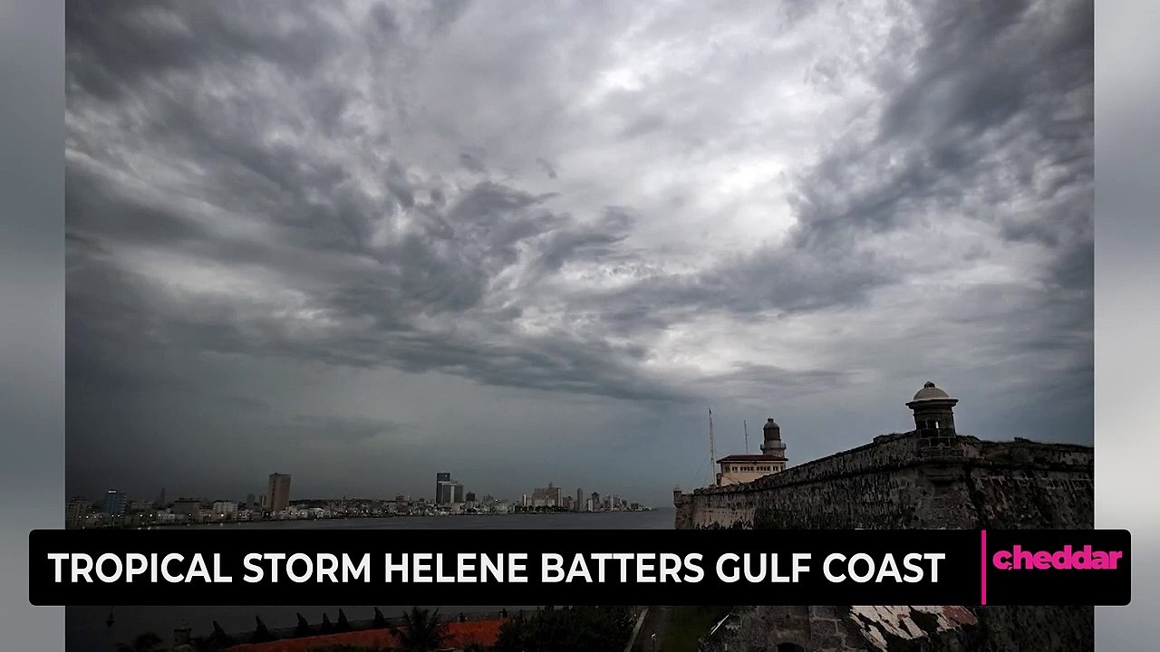 Tropical Storm Helene Batters Gulf Coast video Dailymotion