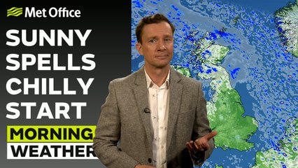Met Office Morning Weather Forecast 28/09/2024 - A mostly bright start but cloud later
