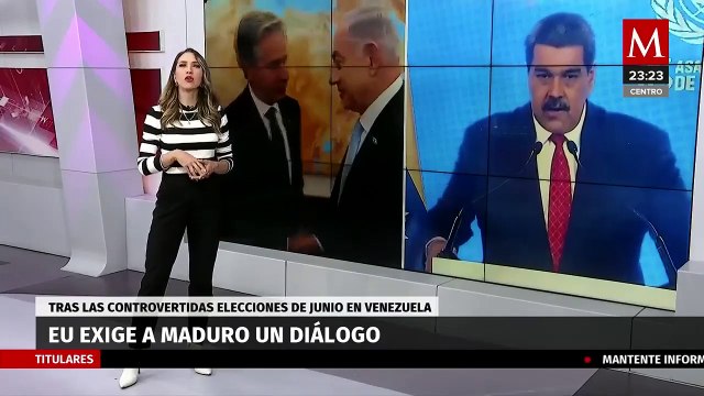 Estados Unidos pide a Nicolas Maduro un dialogo contra la oposición