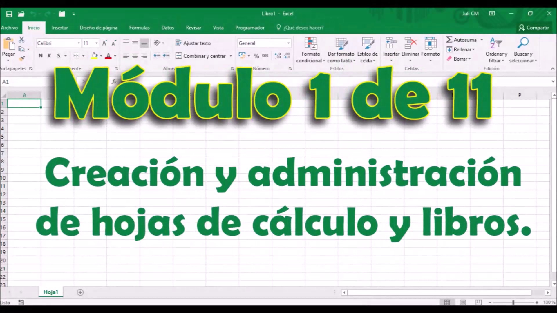 ⭐️⭐️⭐️ CURSO DE EXCEL COMPLETO - 11 MÓDULOS ⭐️