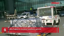 Ahu Tuğba'nın cenazesi İstanbul'a getirildi! Kızının sözleri yürekleri dağladı