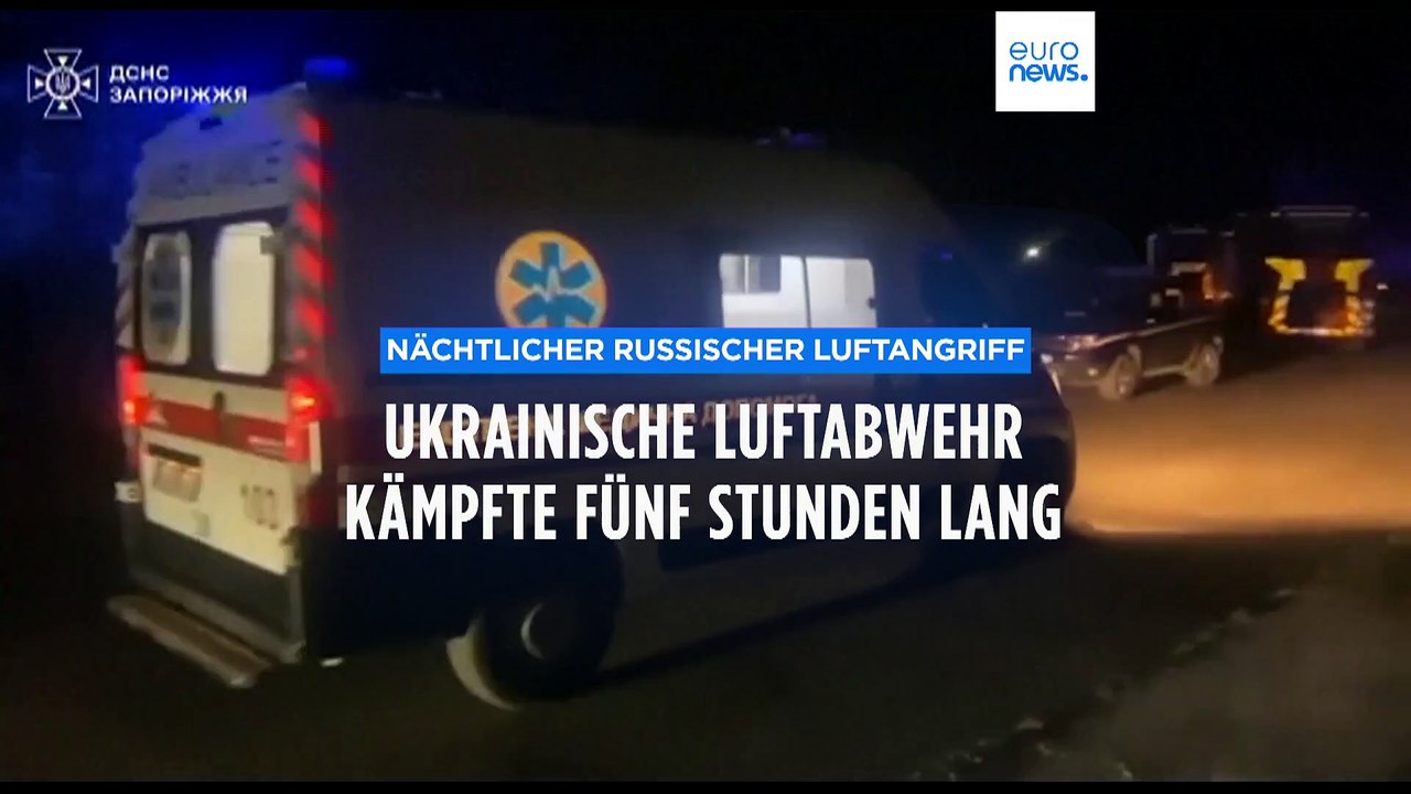 Nächtlicher russischer Luftangriff: Ukrainische Luftabwehr kämpfte fünf Stunden lang