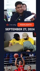 Today's headlines: 2020 PCSO exec killing, Bamban POGO, John Amores | The wRap | September 27, 2024